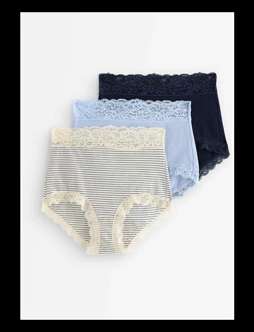 Lindex | Brief High Emelie Lace 3 P | XS