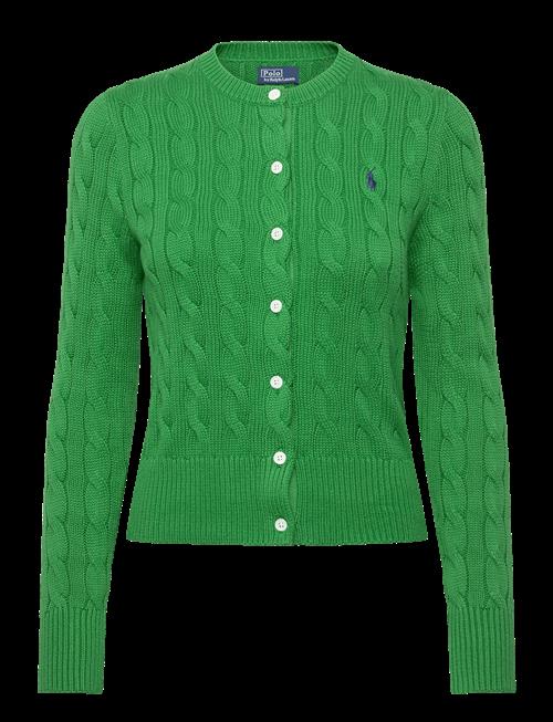 Polo Ralph Lauren | Cable-Knit Cotton Crewneck Cardigan | S