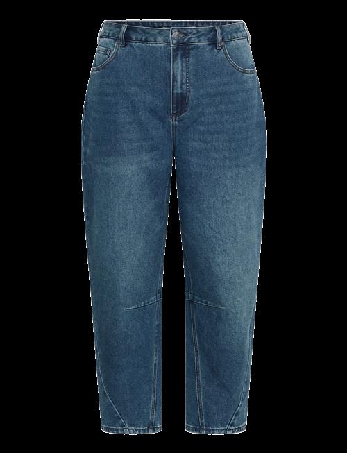 Kaffe Curve | Kcninna Cropped Barrel Jeans | 50