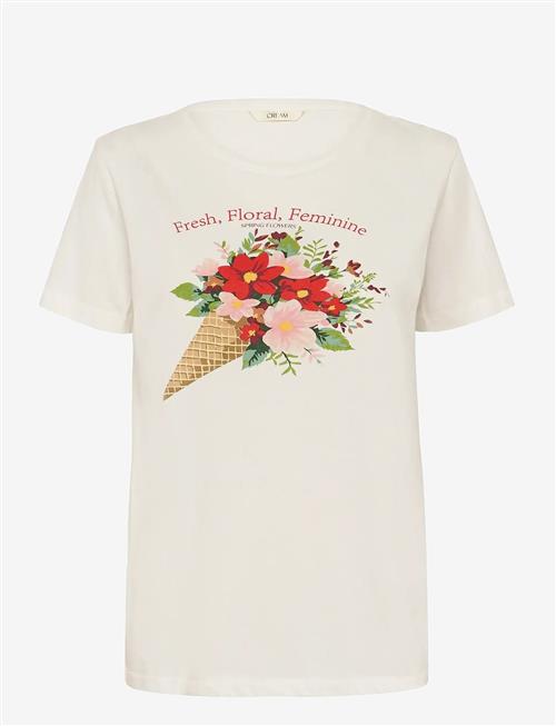 Cream | Crjoliy T-Shirt | S