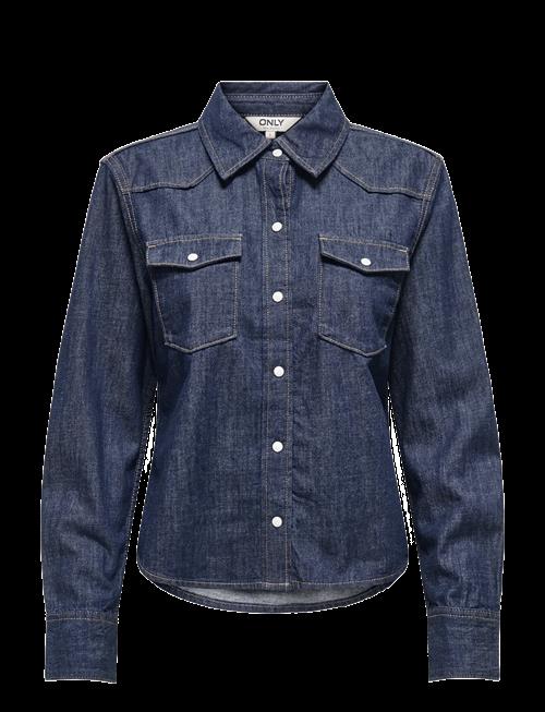ONLY | Onlcharlize Ls Dnm Shirt Akm Noos | S