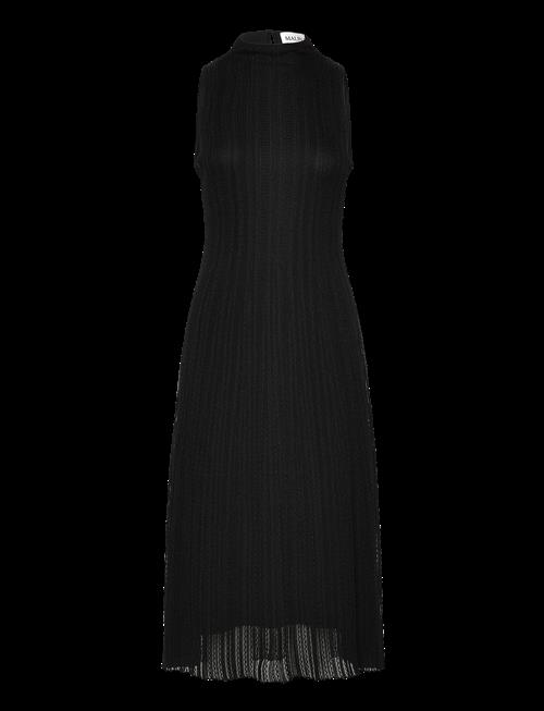 Malina | Nessa Halterneck Pointelle Knitted Midi Dress | S