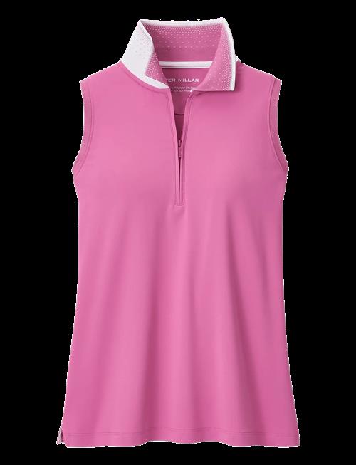 Peter Millar | Chrissie Sleeveless Zip Polo | S