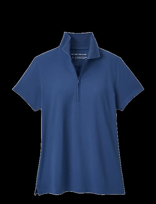 Peter Millar | Keswick Zip Neck Short Sleeve Polo | S
