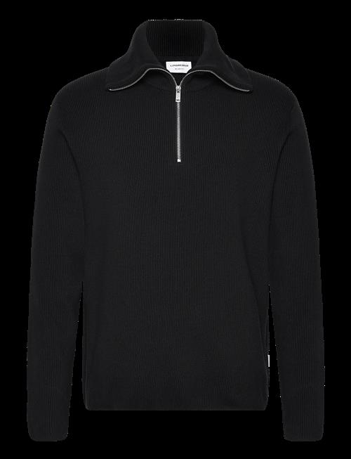 Lindbergh | Half Zip Rib Knit W. Oversized Col | M