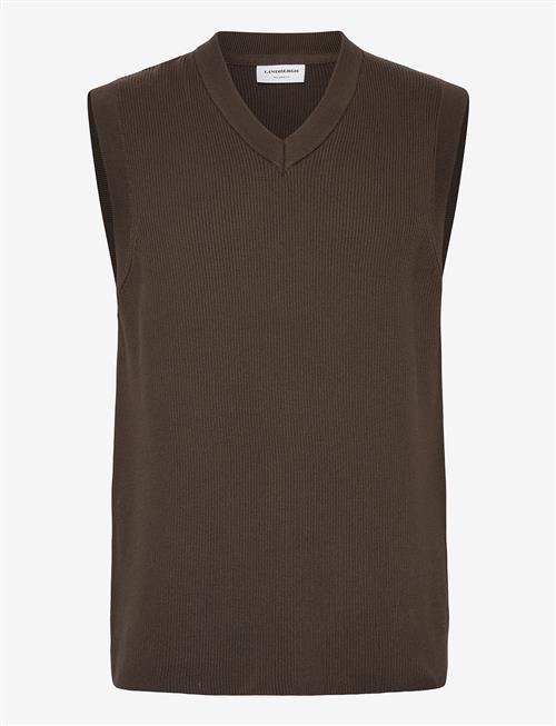 Lindbergh | Rib Knitted V-Neck Slipover | S