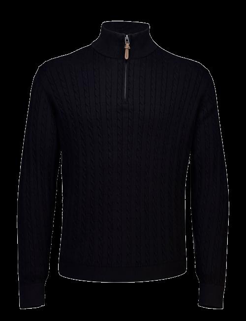 Lindbergh | 1/2 Zip Cable Knit | XXL