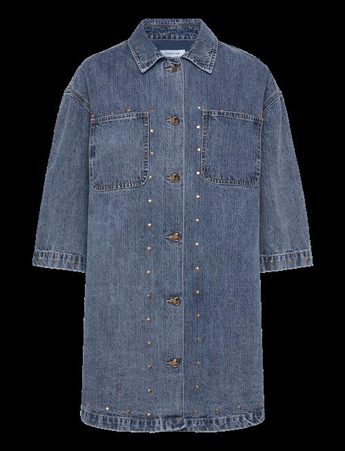 Coster Copenhagen | Denim Tunika With Eyelets | 42