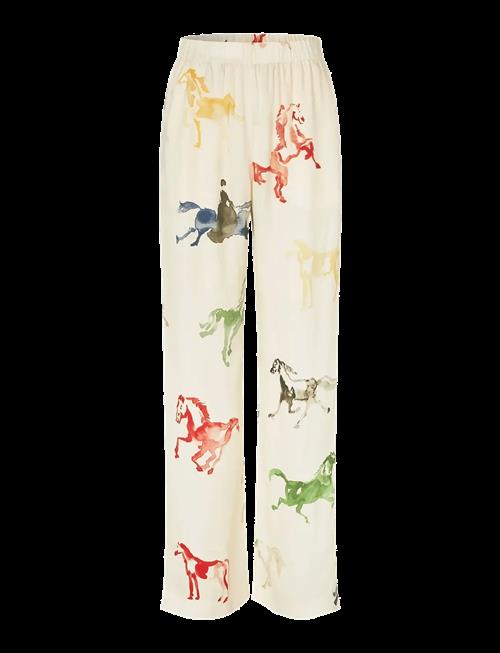STINE GOYA | Dry Viscose, Elasticated Long Pants | L