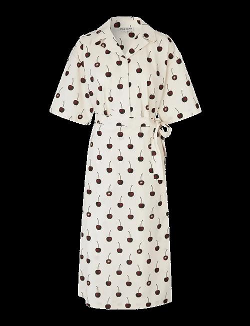 STINE GOYA | Crisp Stripe Shirting, Workwear Midi Dress | M