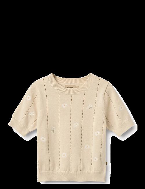 Wheat | Knit Top S/S Malvina | 104