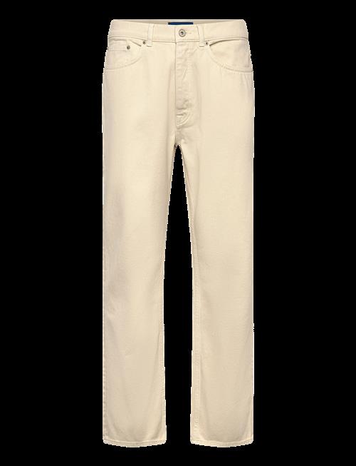 Garment Project | Loose Five Pocket Jeans - Ecru | 33