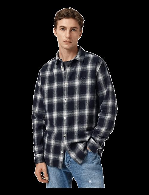 AllSaints | Haven Check Ls Shirt | M