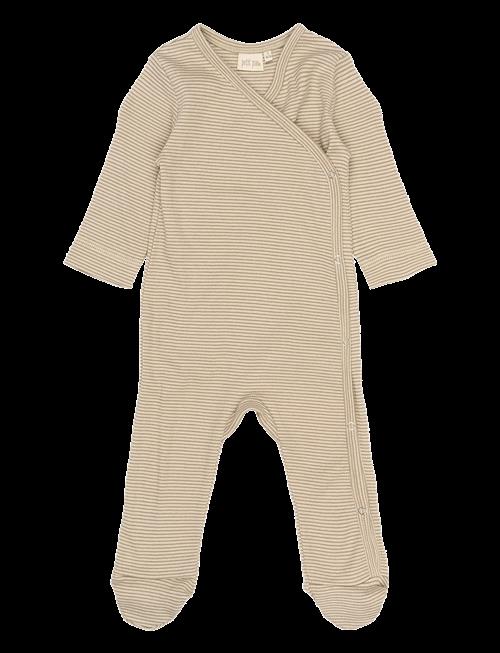 Petit Piao | Ppdian L_S Jumpsuit Fold Feet Nb No | 44