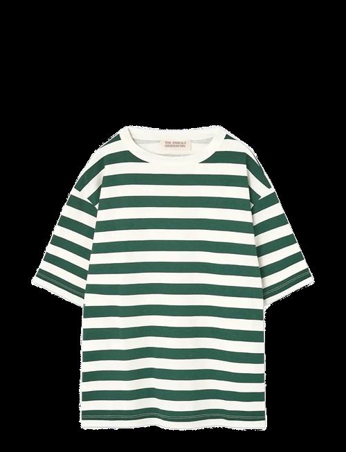 THE ANIMALS OBSERVATORY | Stripes Freen Collie T-Shirt | 6 Y