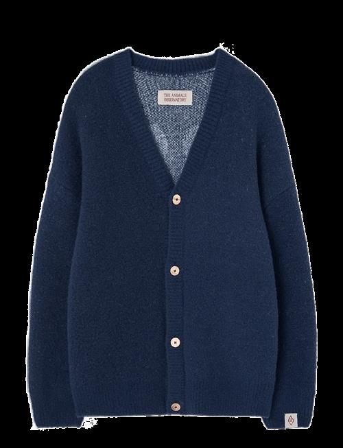 THE ANIMALS OBSERVATORY | Navy Racoon Cardigan | 10 Y