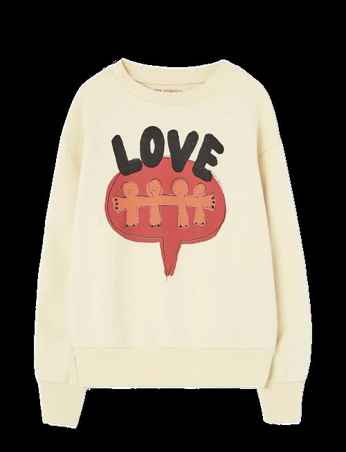 THE ANIMALS OBSERVATORY | Love Flan Yellow Bear Sweatshirt | 6 Y