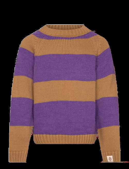 THE ANIMALS OBSERVATORY | Stripes Beife Boxfish Sweater | 8 Y