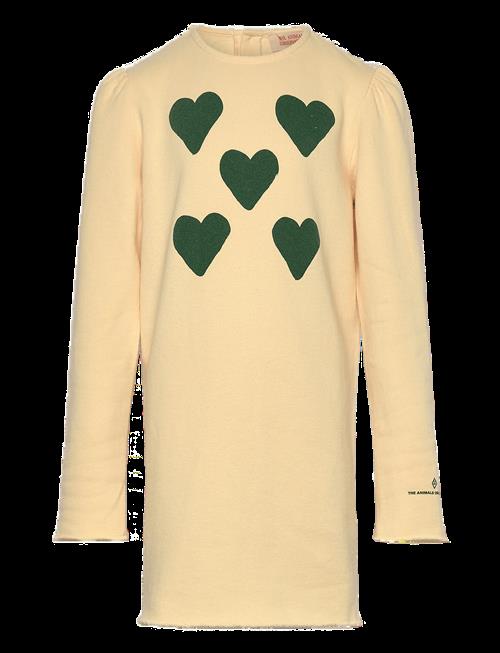THE ANIMALS OBSERVATORY | Hearts Flan Yellow Buf Dress | 8 Y