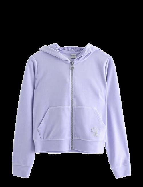 Lindex | Sweatshirt Velour With Hoodie | 128
