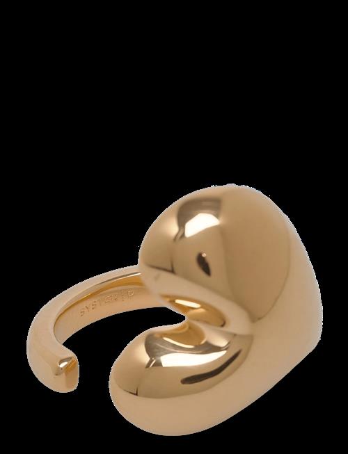 Syster P | Bolded Heart Ring Gold | 7