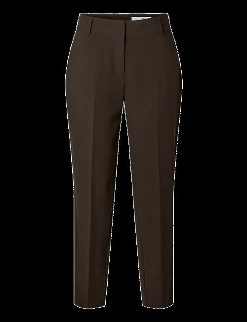 Selected | Slfrita-Ria Mw Cropped Pant Mel Noos | 44