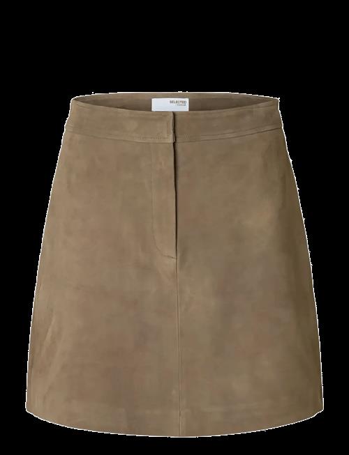 Selected | Slwkaya Mw Suede Skirt Noos | 44