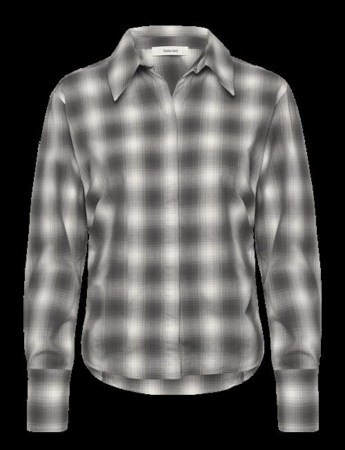 Selected | Slfmaya Slim Ls Checked Shirt Ex | 38