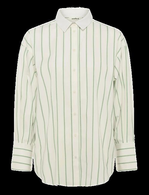 Soaked | Slnoelle Striped Shirt | L