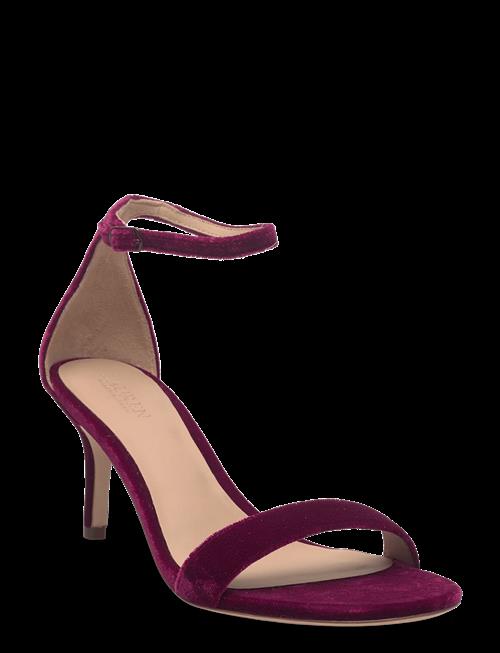 Lauren Ralph Lauren | Allie Mid-Heel Velvet Sandal | 38