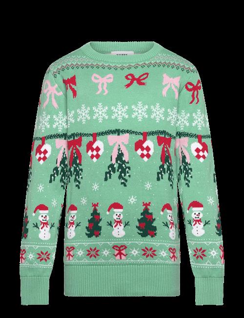Happy Seasons | Cute Christmas Ribbon Sweater - Kids | 7-8ÅR