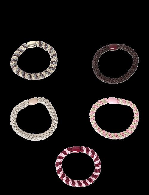 Pieces | Pcjasmina Hair Elastic 5-Pack D2D | ONE SIZE