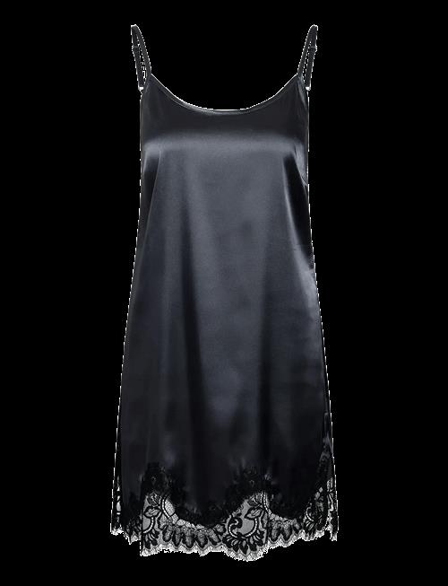 NOISY MAY | Nmceleste S/L Satin Lace Short Dress | XS