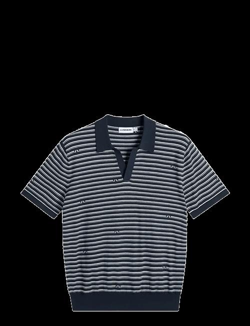 J. Lindeberg | Ben Structure Stripe Polo | M