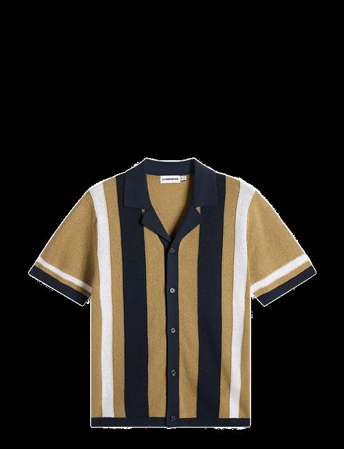 J. Lindeberg | Remus Resort Collar Knit Polo | M