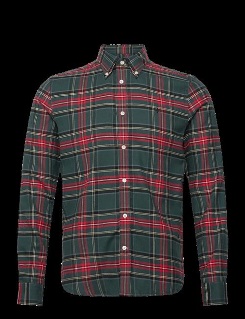 Morris | Soft Twill Tartan Shirt-Slim Fit | M