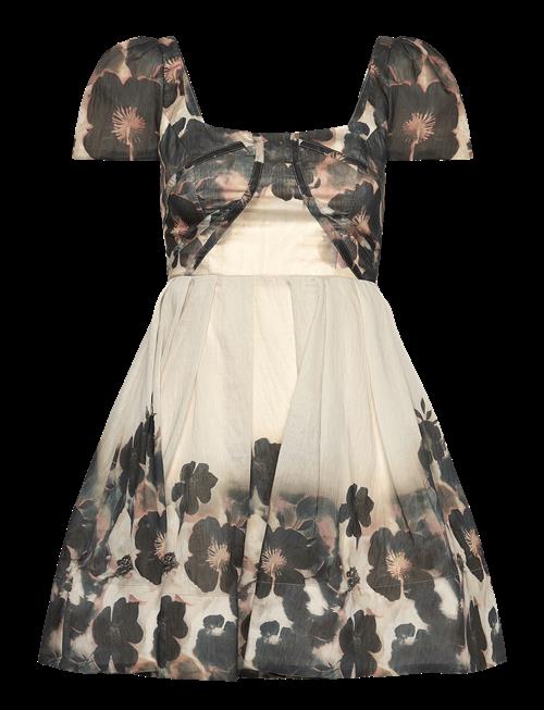 Malina | Vanda Pouf Sleeve Mini Dress | 36