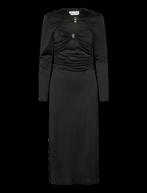 Malina | Amela Embellished Jersey Midi Dress | XL