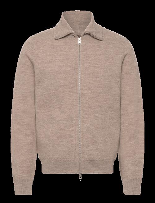 Morris | Cork Knitted Zip Jacket | XXL