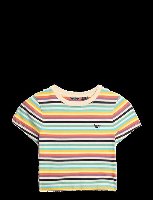 Superdry | Vintage Stripe Crop Tee | 44