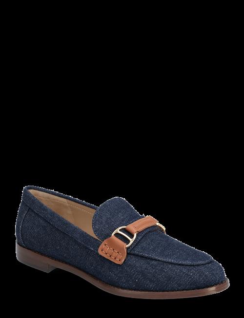 Lauren Ralph Lauren | Denim/Smooth Calf-Tasha Loafer-Fl-L | 38