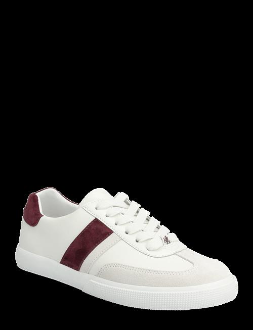 Lauren Ralph Lauren | Two-Tone Braylee Leather & Suede Sneaker | 41