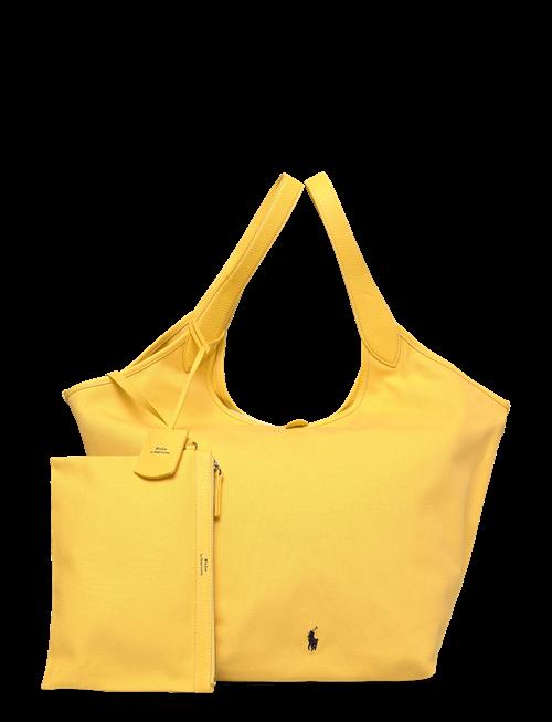 Polo Ralph Lauren | Polo Play Canvas-Leather Large Tote | ONE SIZE