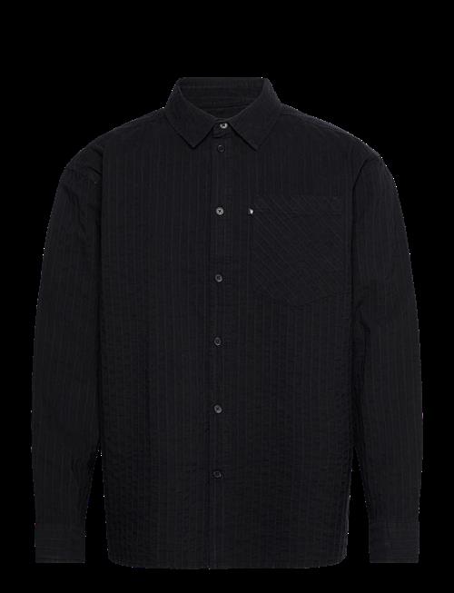 WOOD WOOD | Wwday Dobby Striped Shirt | L