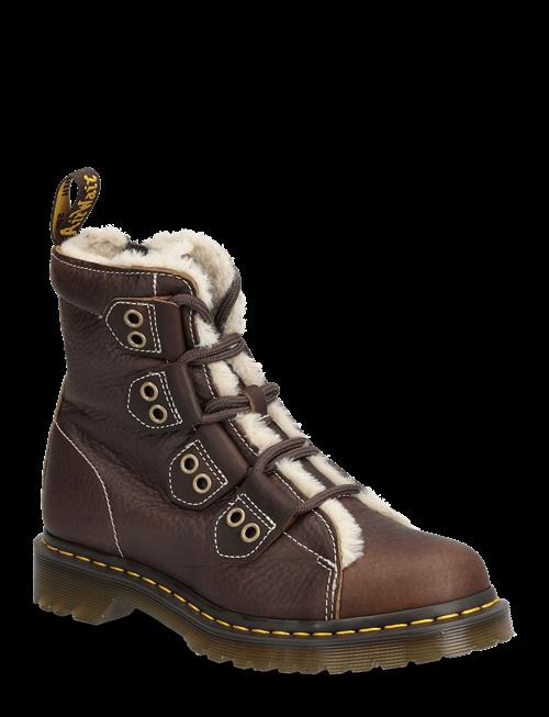 Dr. Martens | 1460 Ltt Fl Dark Brown Grizzly | 38