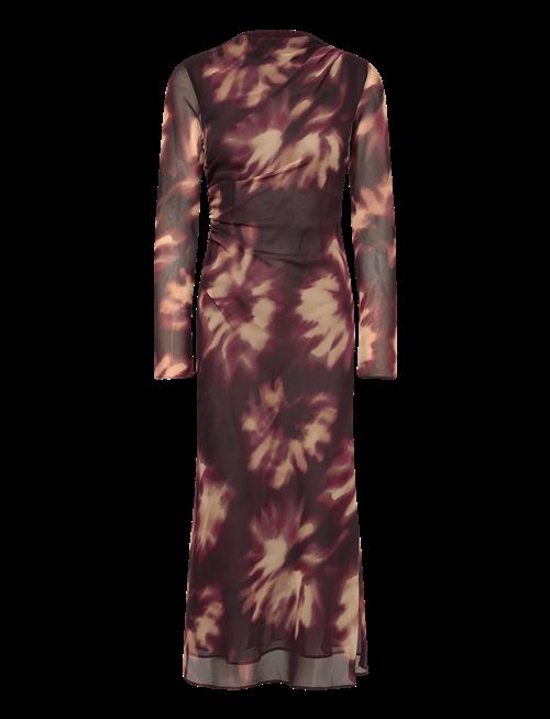 Mango | Tie-Dye Ruched Dress | XS