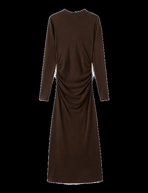 Mango | Perkins-Neck Knitted Dress | S