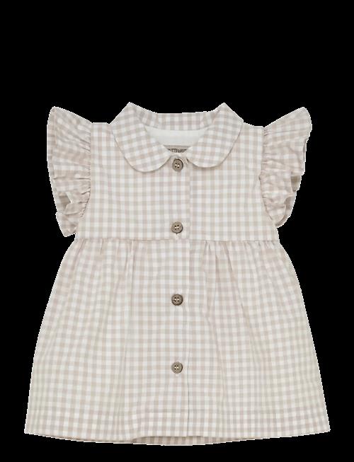 Huttelihut | Dress Ss Woven Check | 68