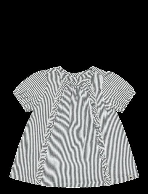 Huttelihut | Dress Ss Yd Stripe | 74