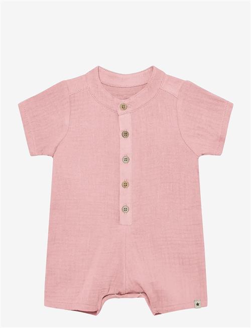 Huttelihut | Playsuit Ss Muslin | 68